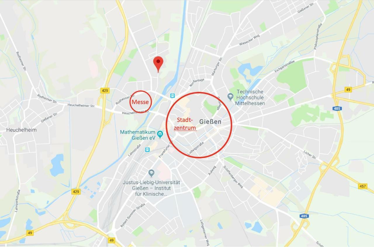 Bed & Kitchen Apartman Gießen Kültér fotó